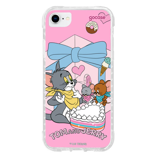Capinha para celular  Tom & Jerry - Sweet Birthday