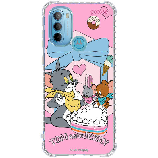 Capinha para celular  Tom & Jerry - Sweet Birthday