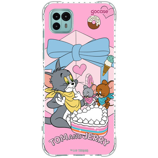 Capinha para celular  Tom & Jerry - Sweet Birthday