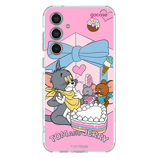 Capinha para celular  Tom & Jerry - Sweet Birthday