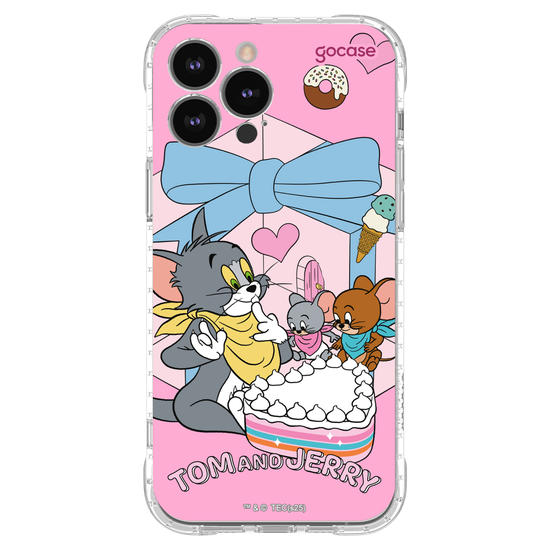 Capinha para celular  Tom & Jerry - Sweet Birthday