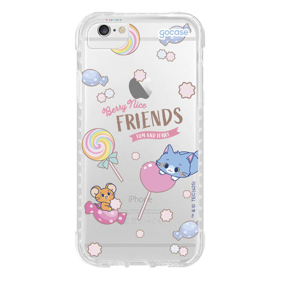 Capinha para celular  Tom & Jerry - Gokko - Berry Nice Friends