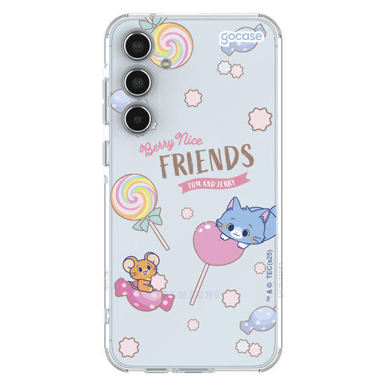 Capinha para celular  Tom & Jerry - Gokko - Berry Nice Friends