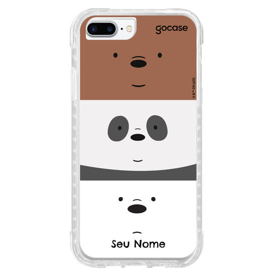 Capinha para celular Urso Sem Curso - Rostinhos
