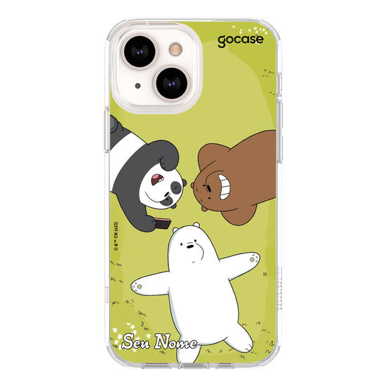 Capinha para celular Urso Sem Curso - Sossego Verde