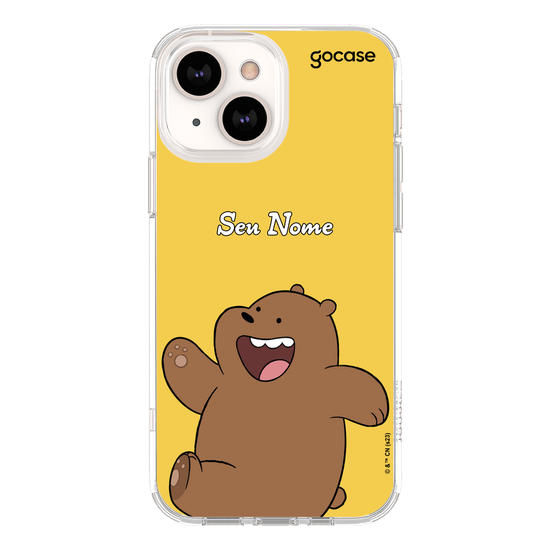 Capinha para celular Urso Sem Curso - Pardo