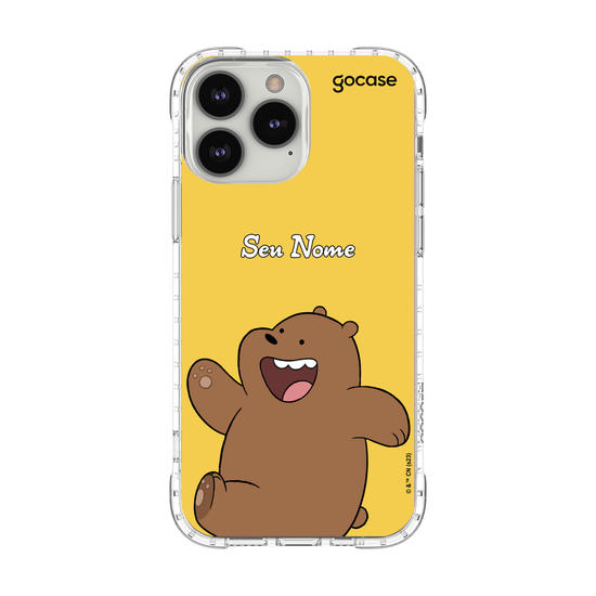 Capinha para celular Urso Sem Curso - Pardo