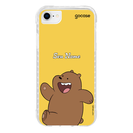 Capinha para celular Urso Sem Curso - Pardo