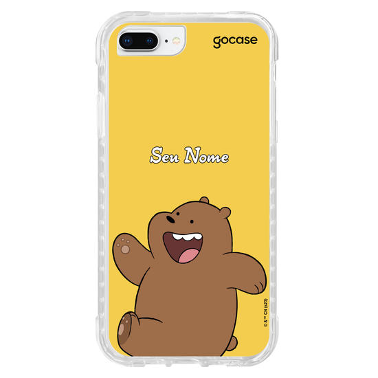 Capinha para celular Urso Sem Curso - Pardo