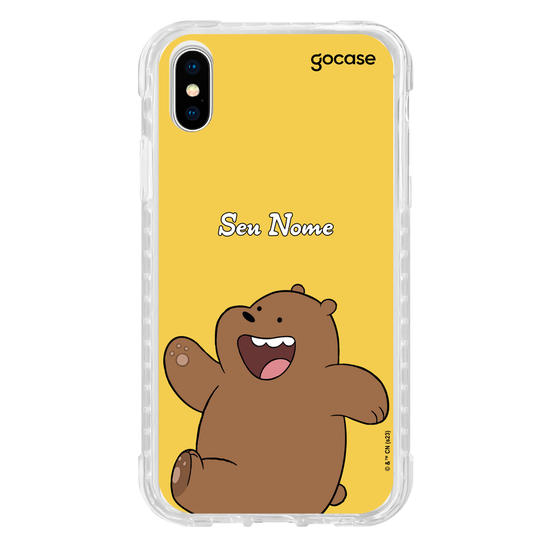 Capinha para celular Urso Sem Curso - Pardo