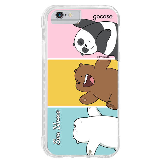 Capinha para celular Urso Sem Curso - Mix de Personagens