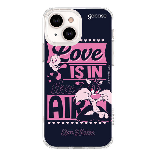 Capinha para celular Looney Tunes - O Amor Está No Ar