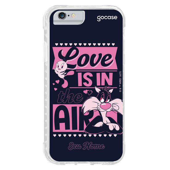 Capinha para celular Looney Tunes - O Amor Está No Ar