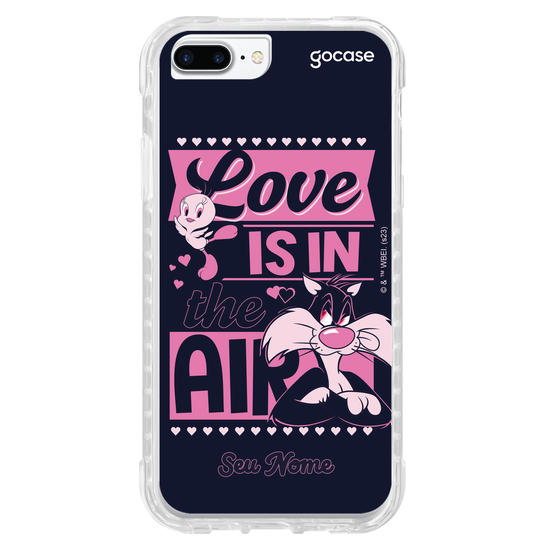 Capinha para celular Looney Tunes - O Amor Está No Ar