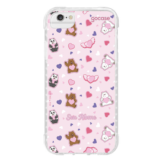 Capinha para celular We Bare Bears - Lovely