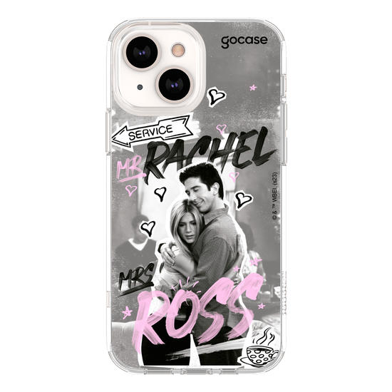 Capinha para celular Friends - Mr. Rachel and Mrs. Ross