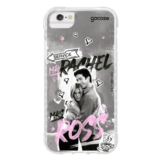 Capinha para celular Friends - Mr. Rachel and Mrs. Ross