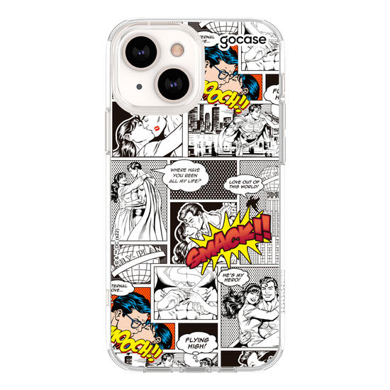 Capinha para celular Superman - Clark e Lois