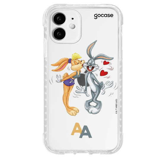 Capinha para celular Looney Tunes - Lola & Pernalonga