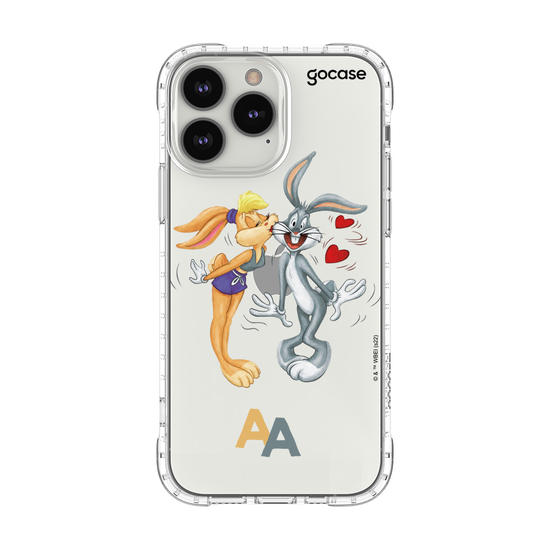 Capinha para celular Looney Tunes - Lola & Pernalonga
