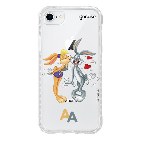 Capinha para celular Looney Tunes - Lola & Pernalonga