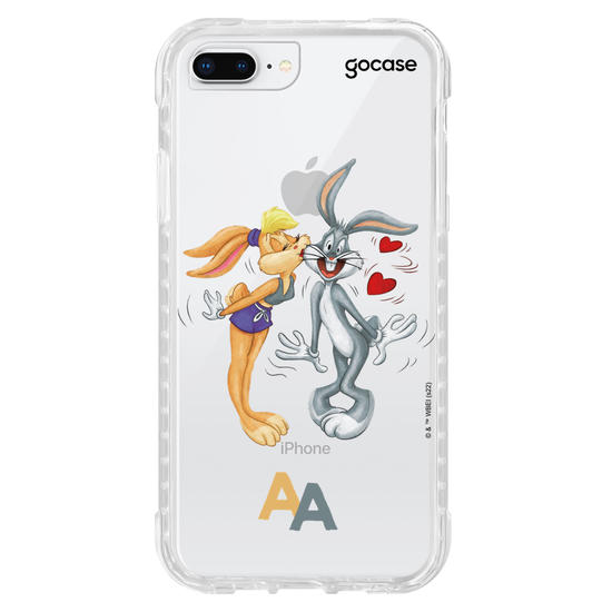 Capinha para celular Looney Tunes - Lola & Pernalonga