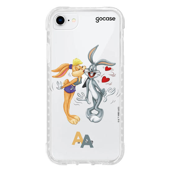 Capinha para celular Looney Tunes - Lola & Pernalonga