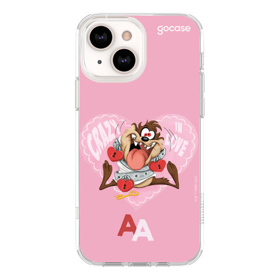Capinha para celular Looney Tunes - Taz Crazy in Love
