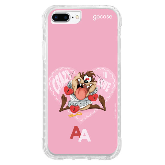 Capinha para celular Looney Tunes - Taz Crazy in Love