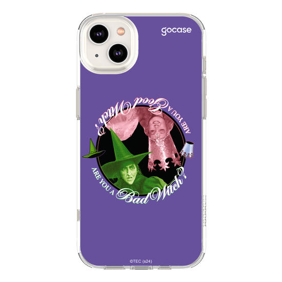 Capinha para celular O Mágico de Oz - Elphaba & Glinda - Are You a Bad or Good Witch?