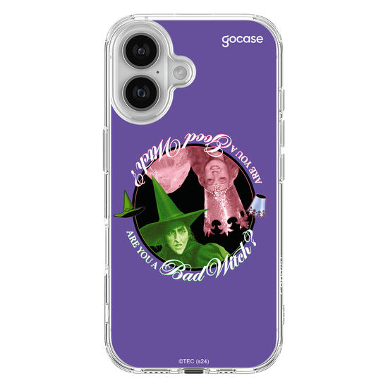 Capinha para celular O Mágico de Oz - Elphaba & Glinda - Are You a Bad or Good Witch?