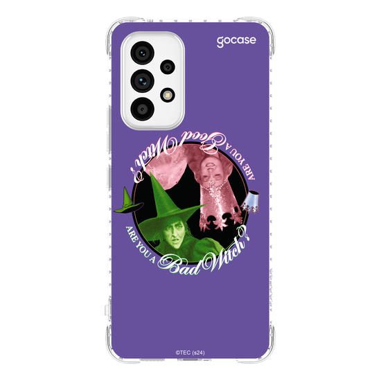 Capinha para celular O Mágico de Oz - Elphaba & Glinda - Are You a Bad or Good Witch?