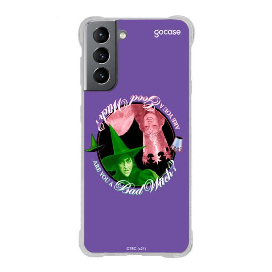 Capinha para celular O Mágico de Oz - Elphaba & Glinda - Are You a Bad or Good Witch?