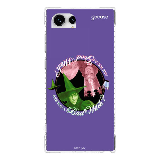 Capinha para celular O Mágico de Oz - Elphaba & Glinda - Are You a Bad or Good Witch?