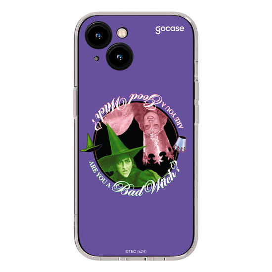 Capinha para celular O Mágico de Oz - Elphaba & Glinda - Are You a Bad or Good Witch?
