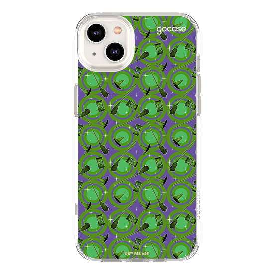 Capinha para celular O Mágico de Oz - Elphaba & Glinda - Bad Witch Pattern