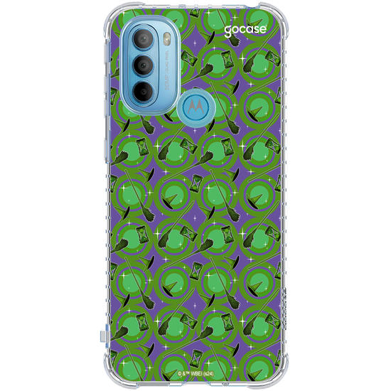 Capinha para celular O Mágico de Oz - Elphaba & Glinda - Bad Witch Pattern
