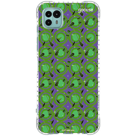 Capinha para celular O Mágico de Oz - Elphaba & Glinda - Bad Witch Pattern