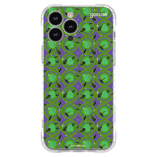 Capinha para celular O Mágico de Oz - Elphaba & Glinda - Bad Witch Pattern