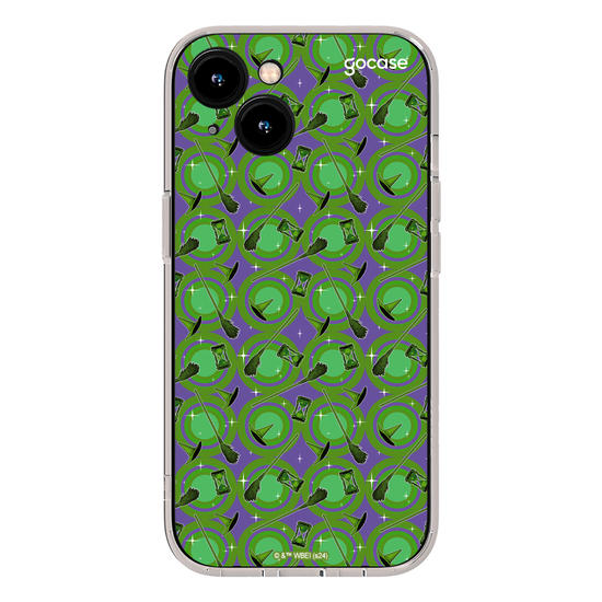 Capinha para celular O Mágico de Oz - Elphaba & Glinda - Bad Witch Pattern