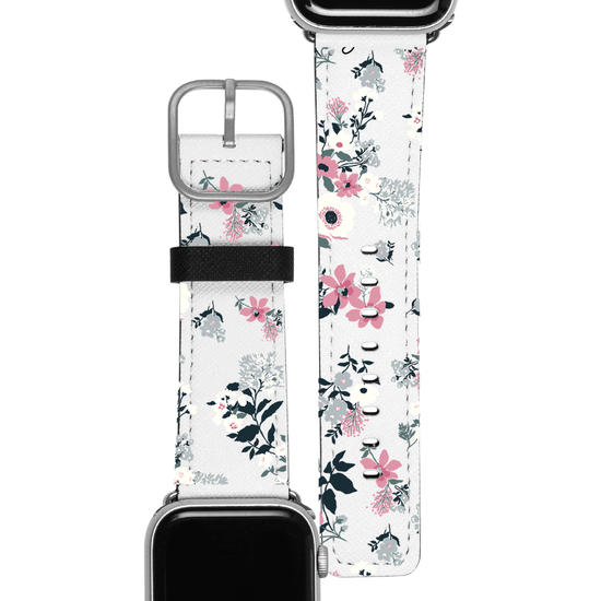 Download Apple Watch Band Lovely Floral Apple Watch Band 42 44 Mm Gocase