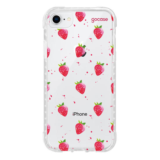 Capinha para celular Capinha Para Celular -  Morangos em Aquarela