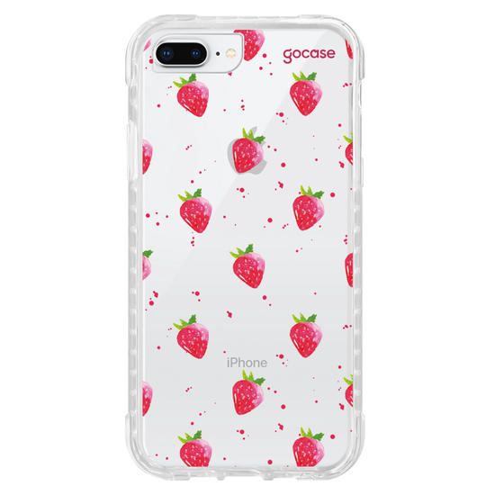 Capinha para celular Capinha Para Celular -  Morangos em Aquarela