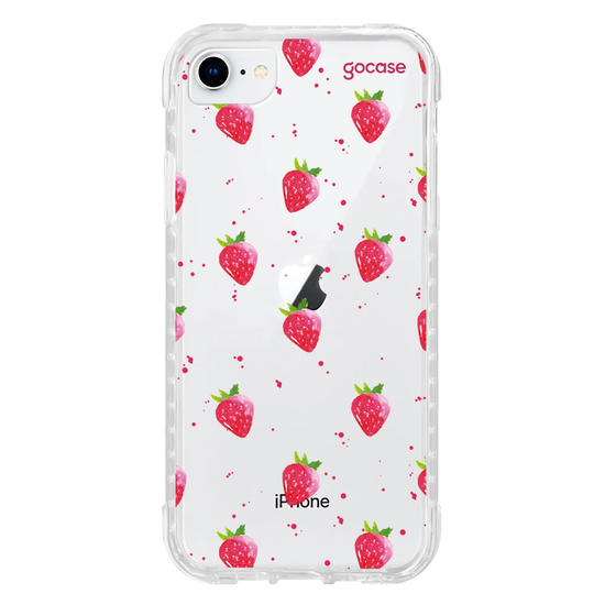Capinha para celular Capinha Para Celular -  Morangos em Aquarela