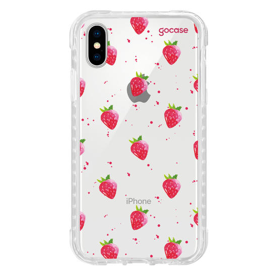 Capinha para celular Capinha Para Celular -  Morangos em Aquarela