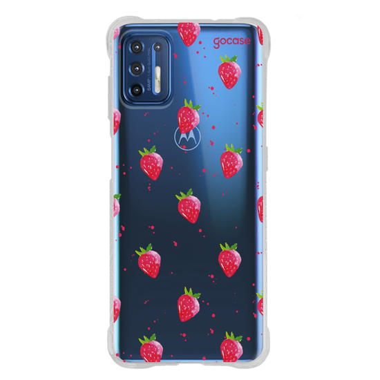Capinha para celular Capinha Para Celular -  Morangos em Aquarela