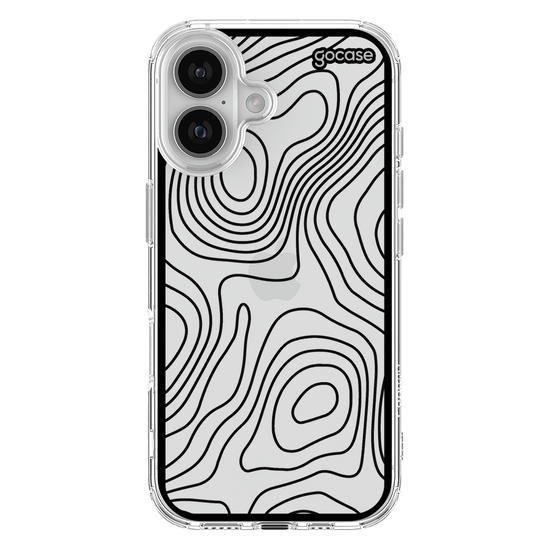 Capinha para celular  Wavy Lines