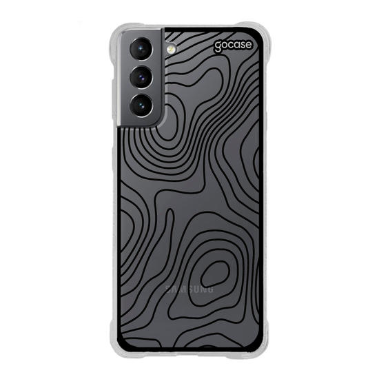 Capinha para celular  Wavy Lines