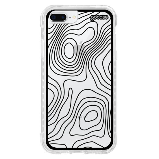 Capinha para celular  Wavy Lines
