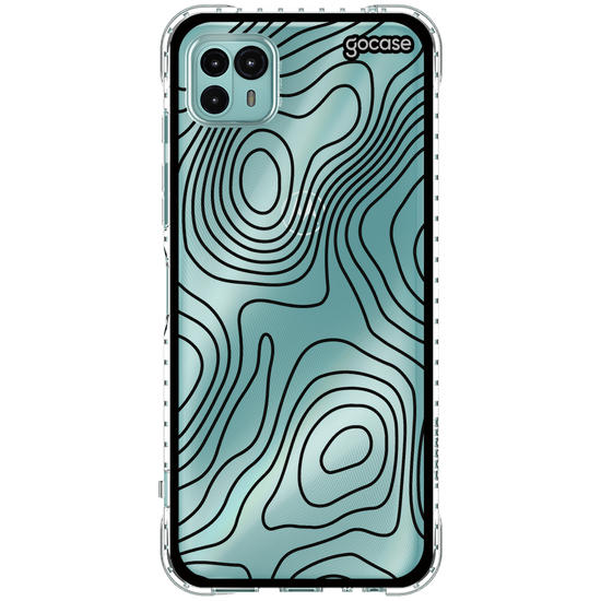 Capinha para celular  Wavy Lines